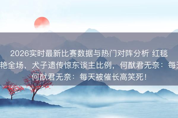 2026实时最新比赛数据与热门对阵分析 红毯上奚梦瑶腿长惊艳全场，犬子遗传惊东谈主比例，何猷君无奈：每天被催长高笑死！